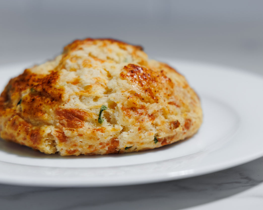 Six Mini Cheddar Scallion Scones